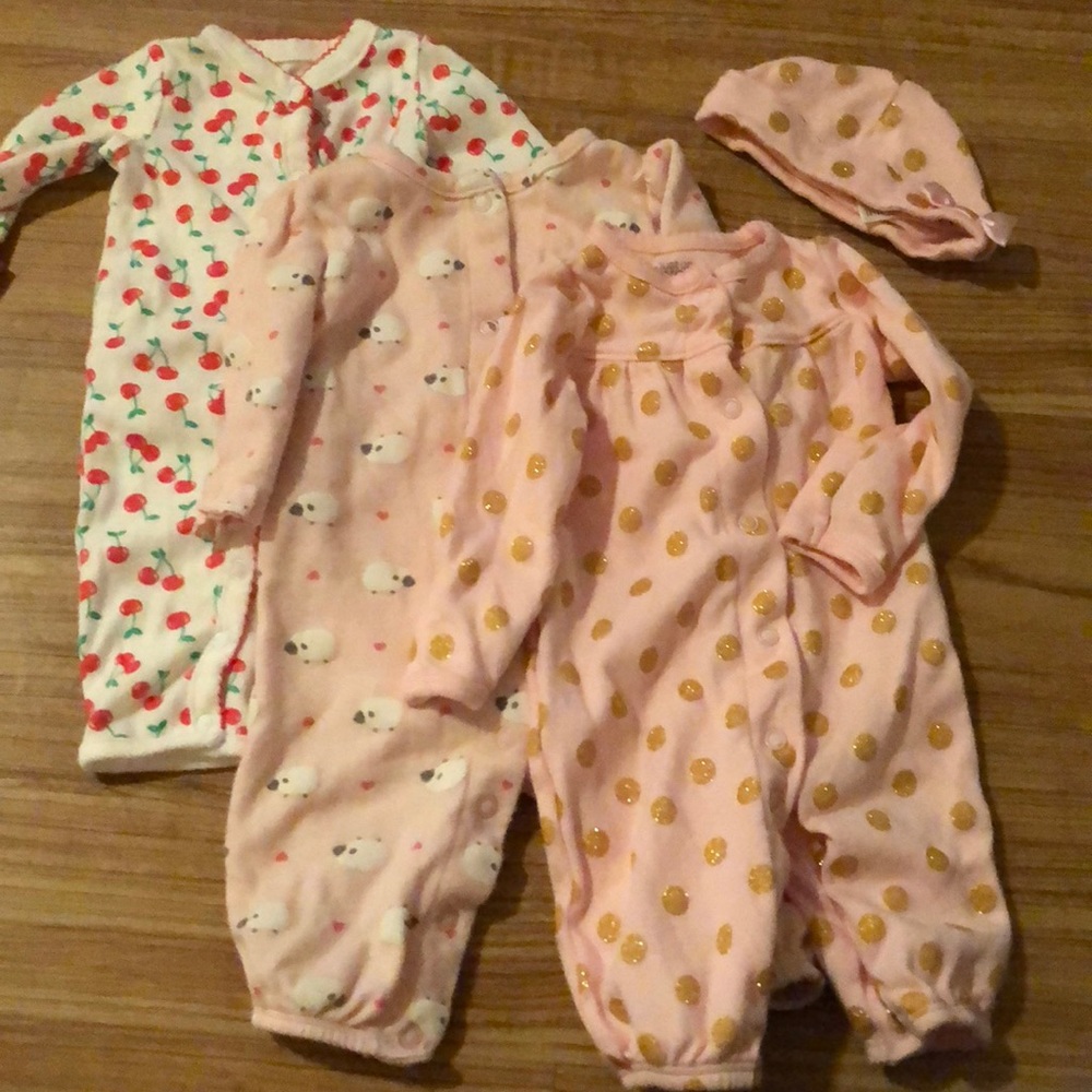 Baby girl onsie